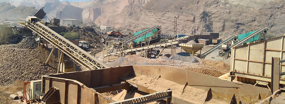 Ethiopian 200tph basalt aggregate combined crushing and screening station