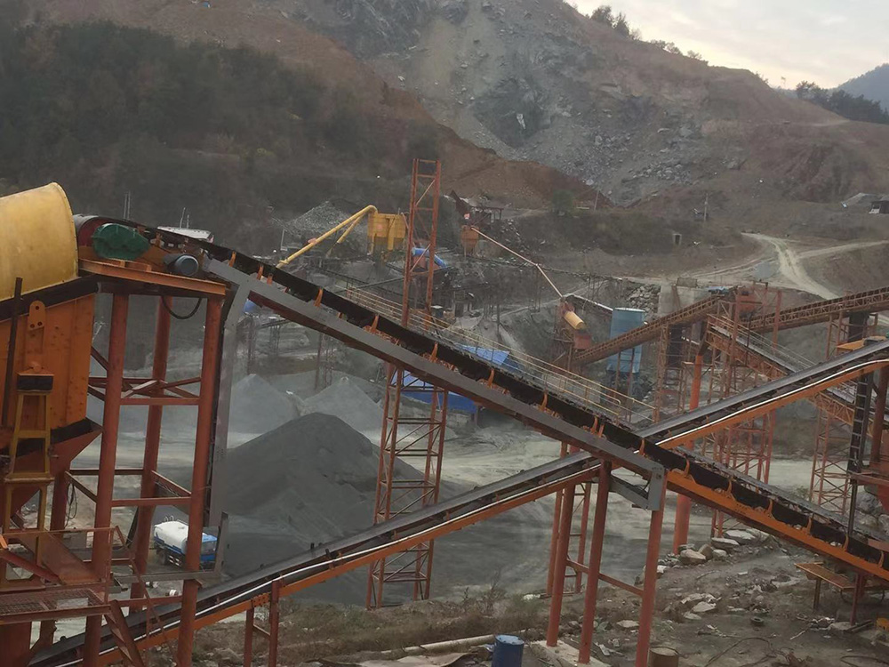 350tph limestone aggregate sand making combined crushing and screening plant in Henan, China